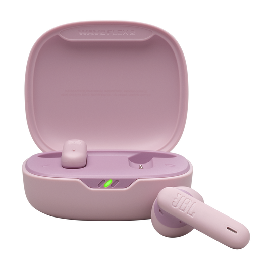 JBL Wave Flex 2 - Pink - True Wireless Earbuds - Hero